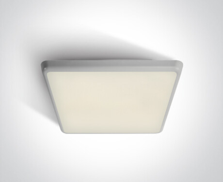 LIVISI плафон 25 W, 4000 K, IP54, бял
