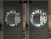 Кръгло Декоративно Огледало С LED Осветление За Коридор - Ball #7
