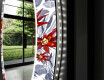 Кръгло Декоративно Огледало С LED Осветление За Коридор - Sea Flowers #11
