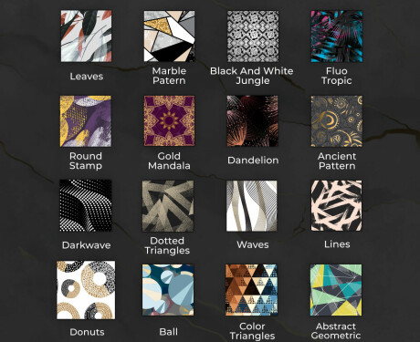 Кръгло Декоративно Огледало С LED Осветление За Хол - Gold Mandala #9