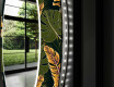 Кръгло Декоративно Огледало С LED Осветление За Коридор - Botanical Flowers #11