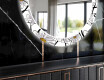 Кръгло Декоративно Огледало С LEd Осветление За Трапезария - Chamomile #11