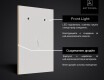 вертикален Огледала С LED Подсветка L12 #6