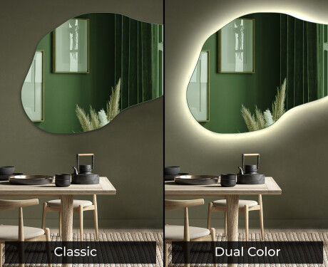 Неправилни декоративни огледало за стена L180 #9