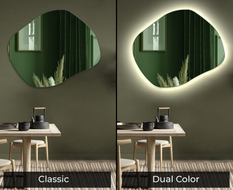 Неправилни модерни декоративни огледала за стена L181 #9