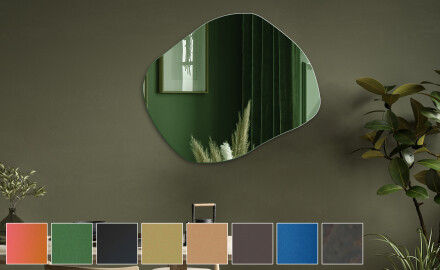 Неправилни модерни декоративни огледала за стена L181