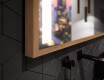 Правоъгълно LED огледало за баня с рамка FrameLine L11 #3