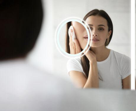 Правоъгълно LED огледало за баня с рамка FrameLine L49 #10