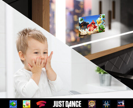 Правоъгълно LED огледало за баня с рамка FrameLine L61 #9