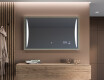 Правоъгълно LED огледало за баня с рамка FrameLine L135 #12