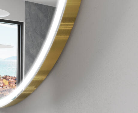 Неравен огледало за баня LED SMART C222 Google #5