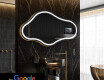 Неравен огледало за баня LED SMART C223 Google