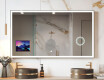 Интелигентно LED огледало за баня с рамка Displine Apple L01