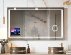 Интелигентно LED огледало за баня с рамка Displine Apple L61