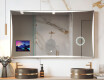 Правоъгълно интелигентно LED огледало Apple с рамка Displine L77