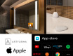 Огледало за баня LED SMART L02 Apple #2