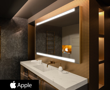 Огледало за баня LED SMART L47 Apple #1