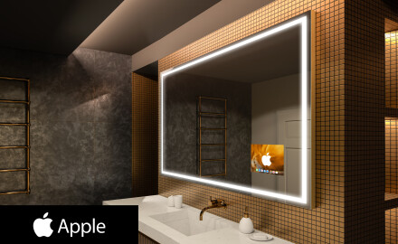 Огледало за баня LED SMART L49 Apple