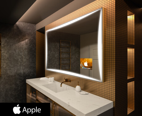 Огледало за баня LED SMART L77 Apple #1
