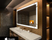 Огледало за баня LED SMART L126 Apple #1
