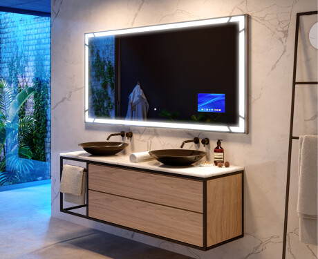 Огледало за баня LED SMART L126 Apple #10