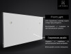 Smarty Огледала С LED Подсветка L02 Серия Google #5