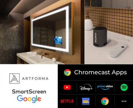 Smarty Огледала С LED Подсветка L15 Серия Google #4