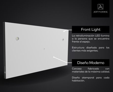 Smarty Огледала С LED Подсветка L15 Серия Google #11