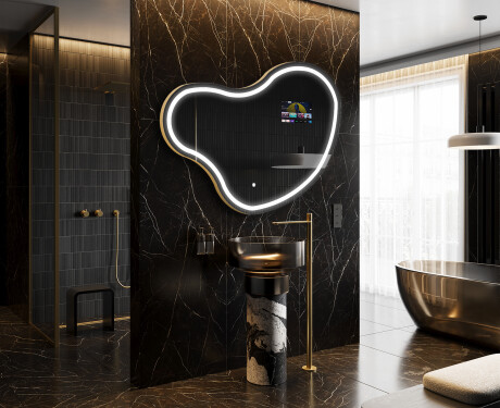 Неравен огледало за баня LED SMART N223 Google #8