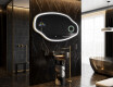 Неравен огледало за баня LED SMART O222 Google #8