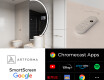 Неравен огледало за баня LED SMART A223 Google #2