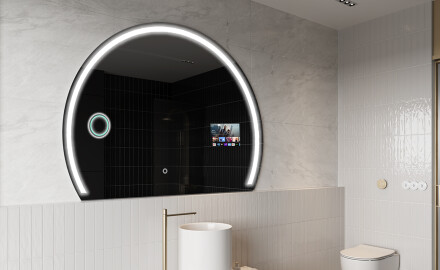 Неравен огледало за баня LED SMART W223 Google