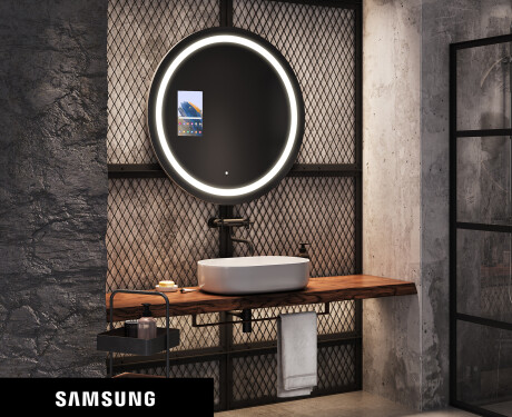 Kръгло огледало за баня LED SMART L33 Samsung #1
