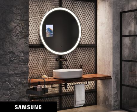 Kръгло огледало за баня LED SMART L76 Samsung #1
