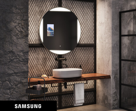 Kръгло огледало за баня LED SMART L116 Samsung #1
