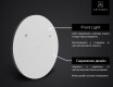 Kръгло огледало за баня LED SMART L116 Samsung #2