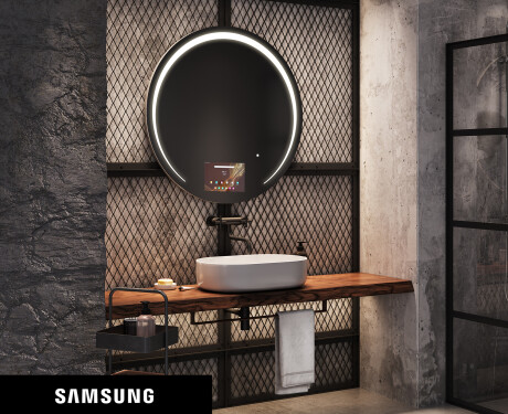 Kръгло огледало за баня LED SMART L153 Samsung #1