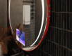 Kръгло огледало за баня LED SMART L153 Samsung #10