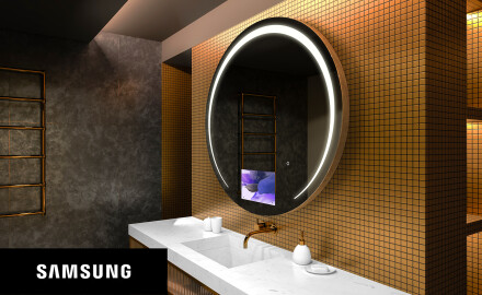 Kръгло огледало за баня LED SMART L153 Samsung