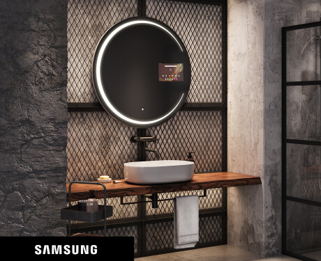 Kръгло огледало за баня LED SMART L156 Samsung