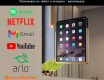 Заоблено Модерно LED Огледало с рамка iPad Displine L146 #3