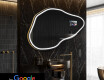 Неравен огледало за баня LED SMART P223 Google