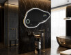 Неравен огледало за баня LED SMART P223 Google #8