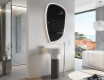 Неравен огледало за баня LED SMART I222 Google #9