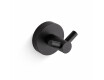 CLASSIC – Двоен кука за кърпи / графит с матирана повърхност