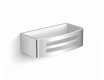Кошница 22x11x6 / бяла пластмасова вложка / полирана стомана