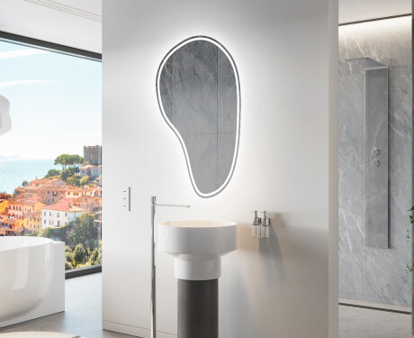 Неправилни декоративни огледало за стена S223