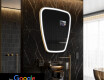 Неравен огледало за баня LED SMART Z222 Google