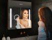 Огледален Шкаф За Баня С LED Осветление - L02 Emily 66,5 x 72cm #9