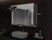 Огледален Шкаф За Баня С LED Осветление - L02 Sarah 100 x 72cm #3